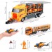 BeebeeRun 11 in 1 Engineering Construction Carrier Truck Set